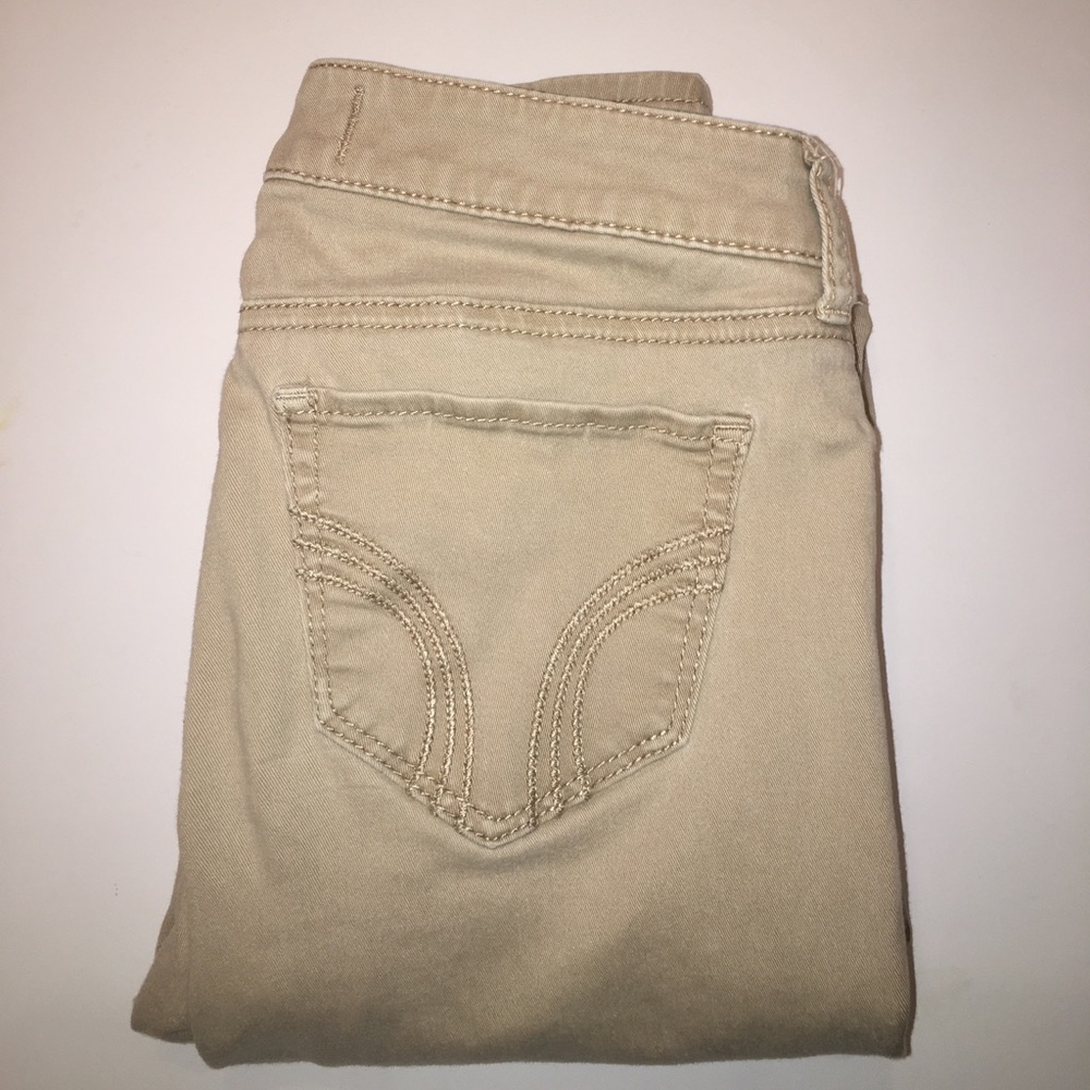 Hollister Khaki Skinny Pants