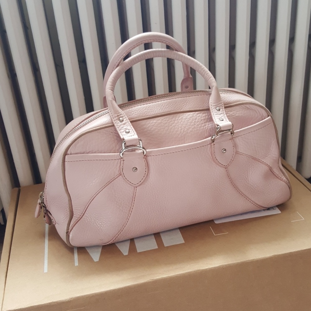 Cole Haan pink leather handbag/ purse