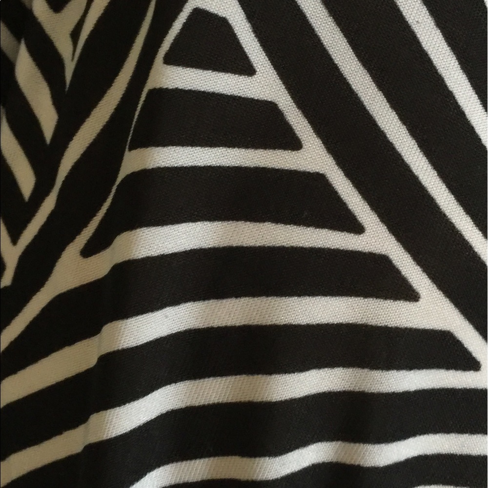 Dress -Swim Suit Material! Black and White
