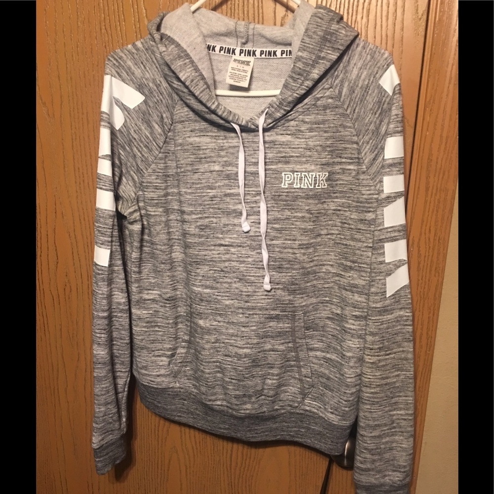 ***SOLD*** VS Pink Marl Gray Pullover