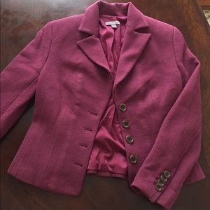 Mauve Ann Taylor Blazer