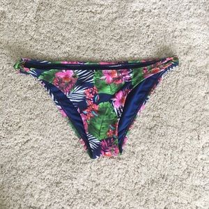 Floral bikini bottom