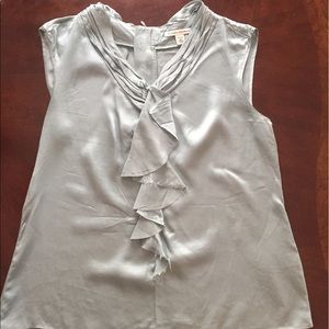 Silk Banana Republic Sleeveless Blouse