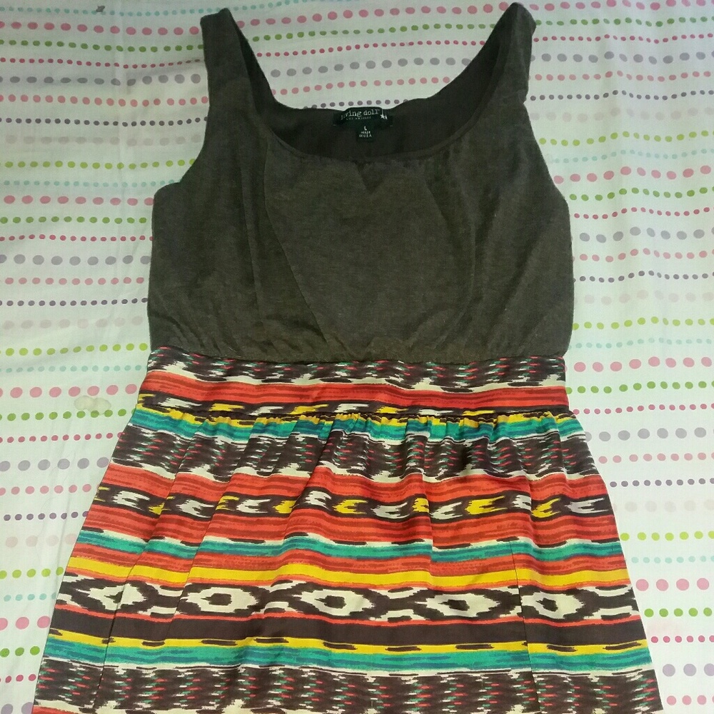 Short Hi-Low Dress