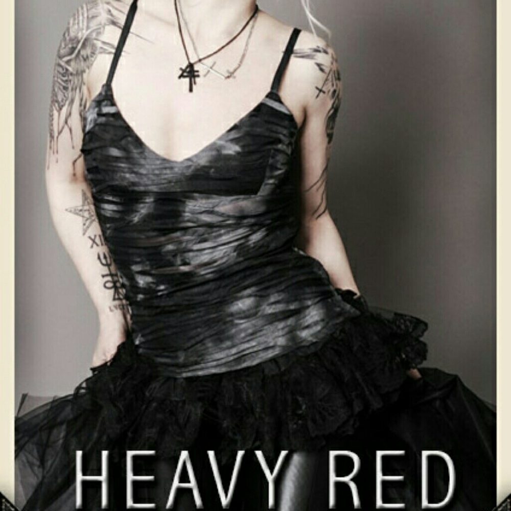 Heavy Red 2012 Shredded Abyss NWOT Tank Top