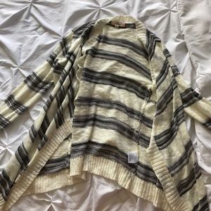 Stripped cardigan