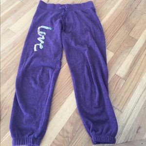 Victoria's Secret Cropped sweatpants XS