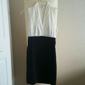 Black and white dress