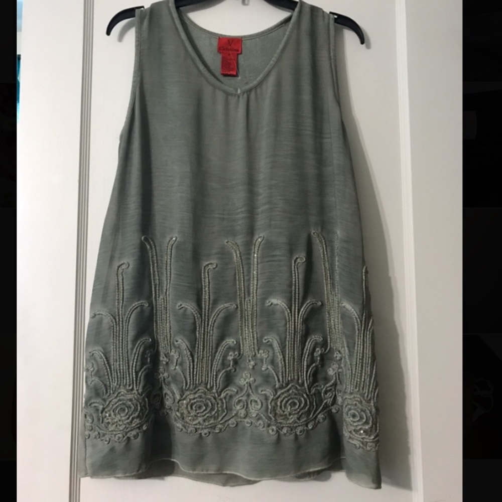 Cristina Olive Green Dress