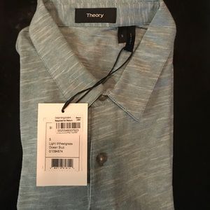 Theory Size Small Polo Shirt.