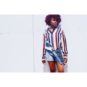 Forever 21 Acid Wash Denim Romper