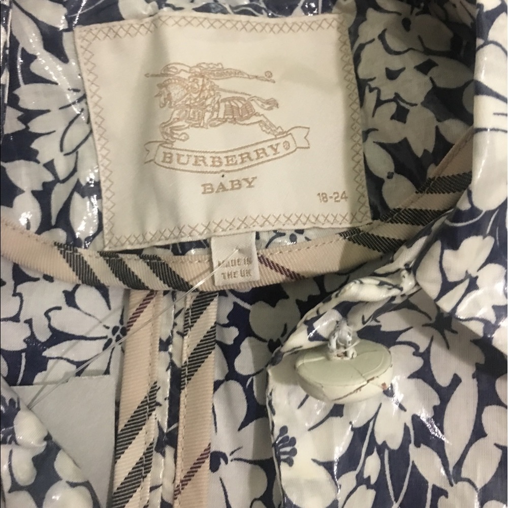 Burberry rain coat