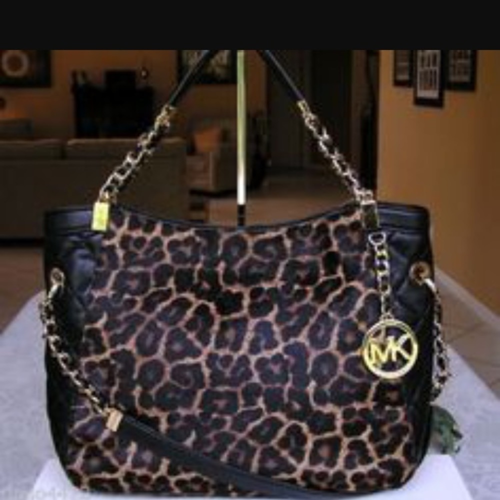 Cute calf hair mk bag