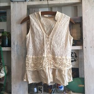 Lace  anthropology top