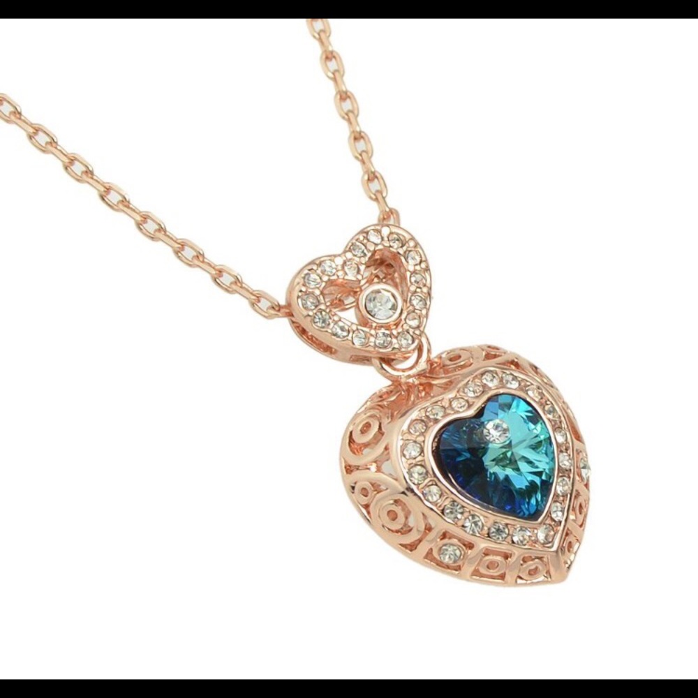 Rose Gold Heart Pendant