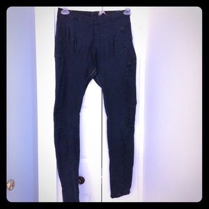 Charley 5.0  leggings with biker look designs