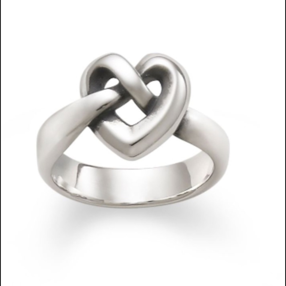 James Avery Sterling Silver Heart Knot Ring