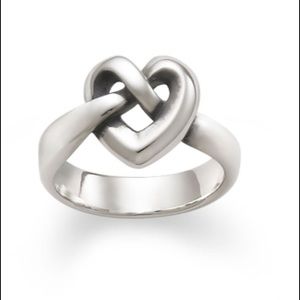 James Avery Sterling Silver Heart Knot Ring