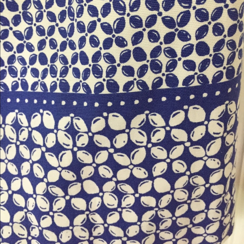 NWT Talbots blue and white skirt, 8. - Picture 3 of 6