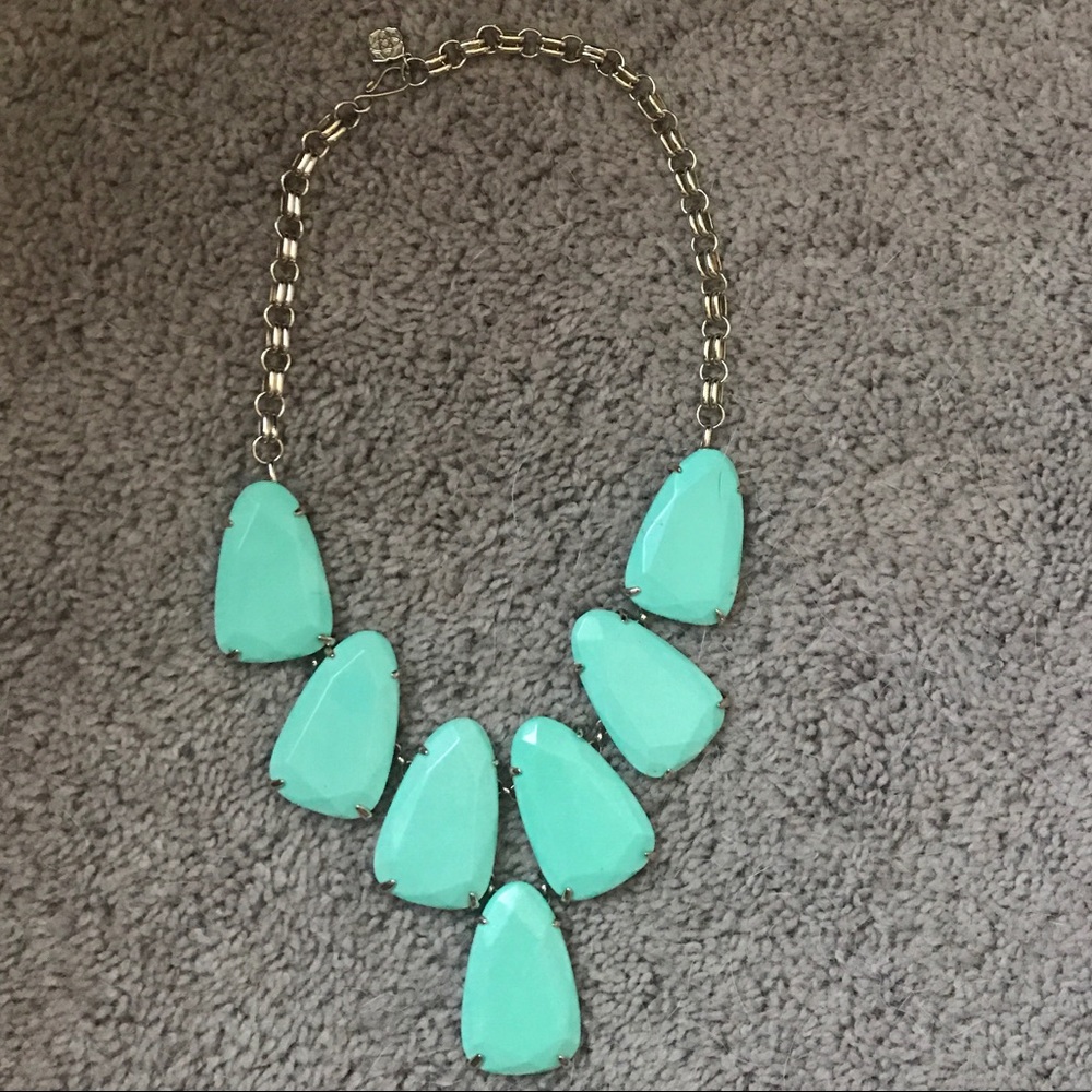 Kendra Scott Harlow Necklace- chalcedony