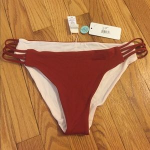 L space redwood bikini bottom
