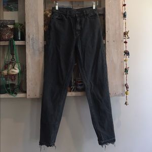 Black UO skinny jeans
