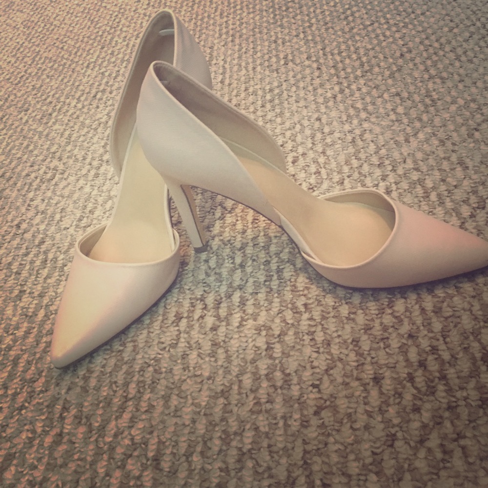 Blush D'orsay pumps - worn once