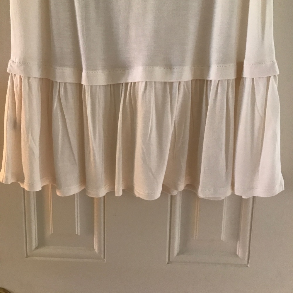 SALE! NWT LOFT long tank with ruffles - Picture 3 of 4