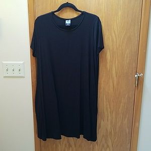 2X Agnes & Dora Swing Top HTF BLACK EUC