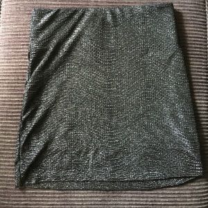 BCBGeneration sparkly black miniskirt S