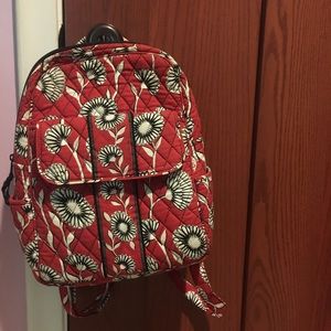 Vera Bradley Poppy Print Small Backpack