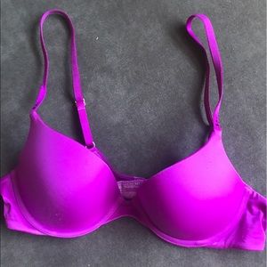 36B Bright Purple push-up bra. Like New