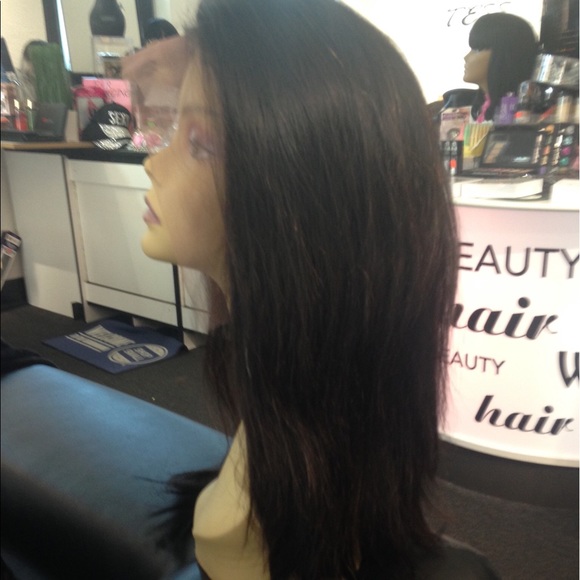 Alopecia Human hair virgin full wig Swisslace wigs