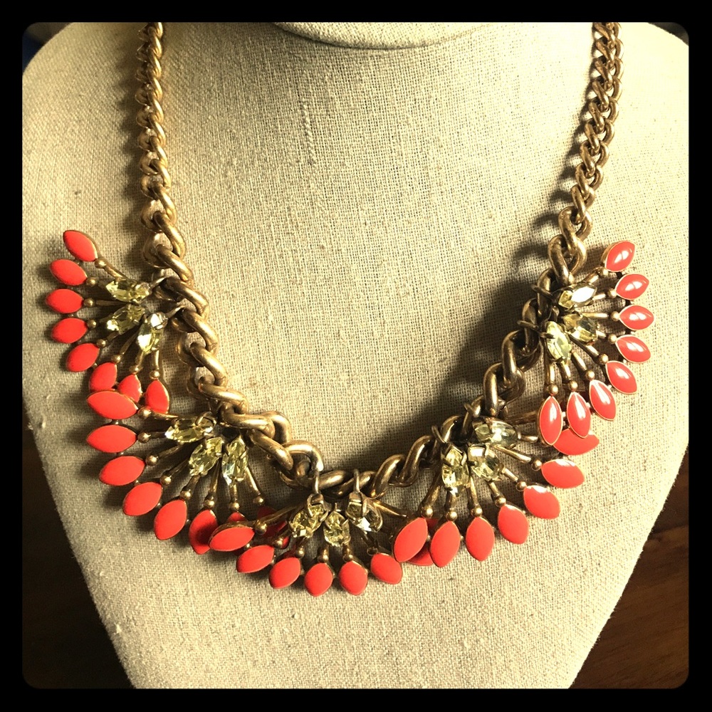 Coral Cay statement necklace