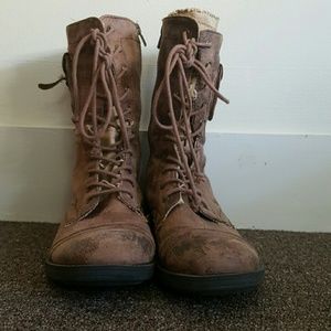 Roxy Combat Boots