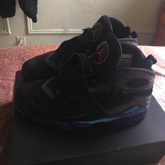 Jordan Aqua 8's - Picture 2 of 4