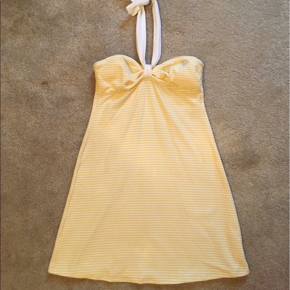 Tommy Hilfiger Striped Swim Coverup - Picture 1 of 5