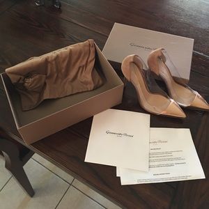 Gianvito Rossi Nappa Silk Praline Shoes