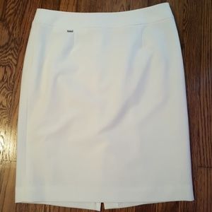 Calvin Klein White Skirt