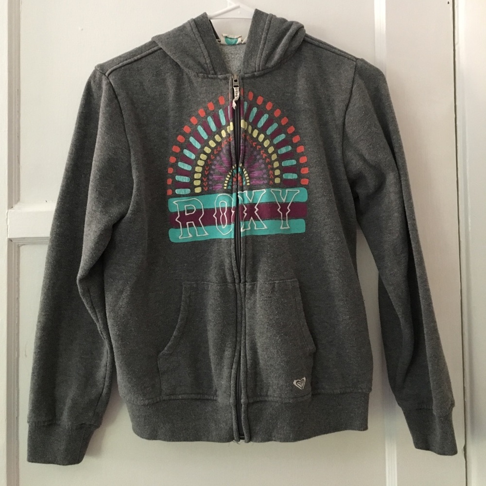 Roxy girl gray jacket