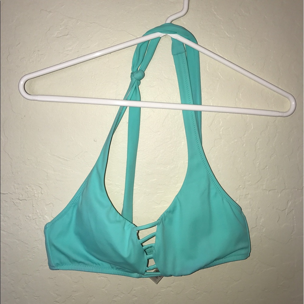 Pink bathing suit top