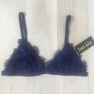 Royal Blue Lace Bralette