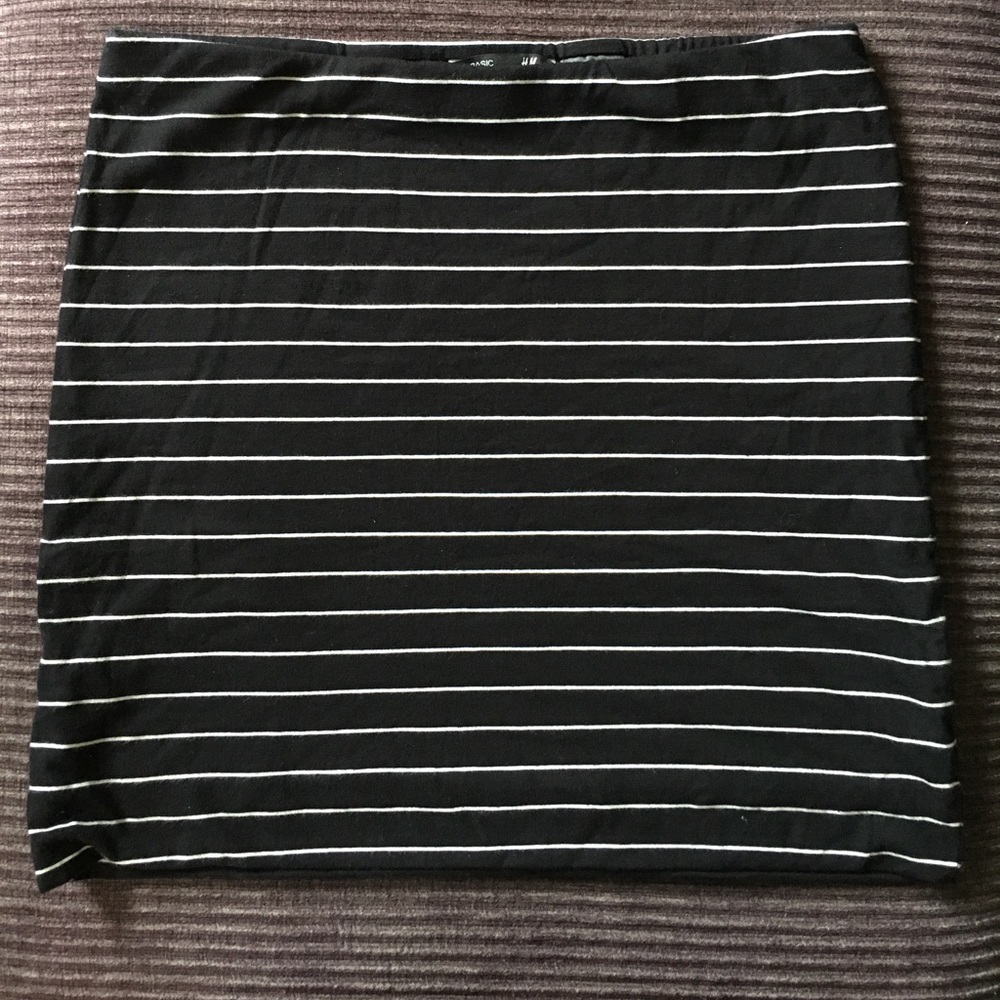 Striped miniskirt, H&M Basic