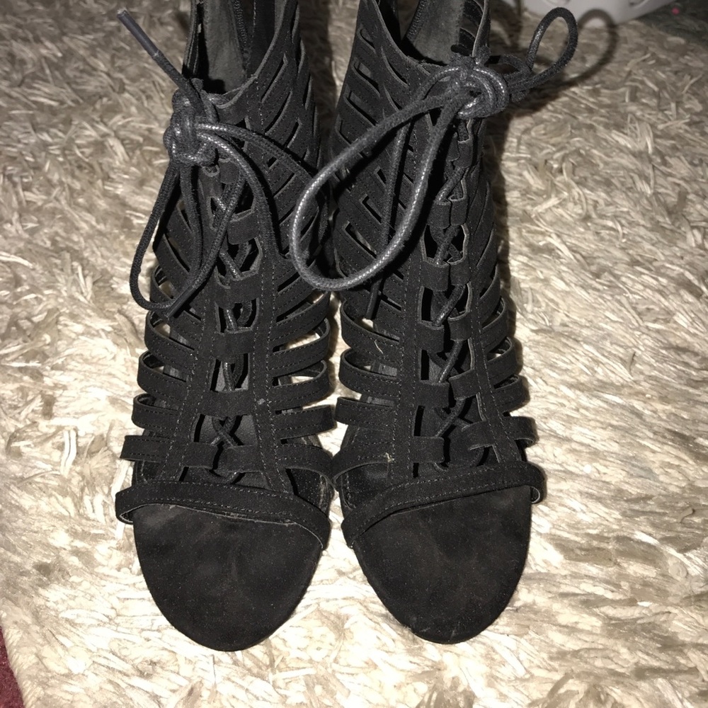 Black heels