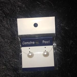 Genuine Pearl Earrings