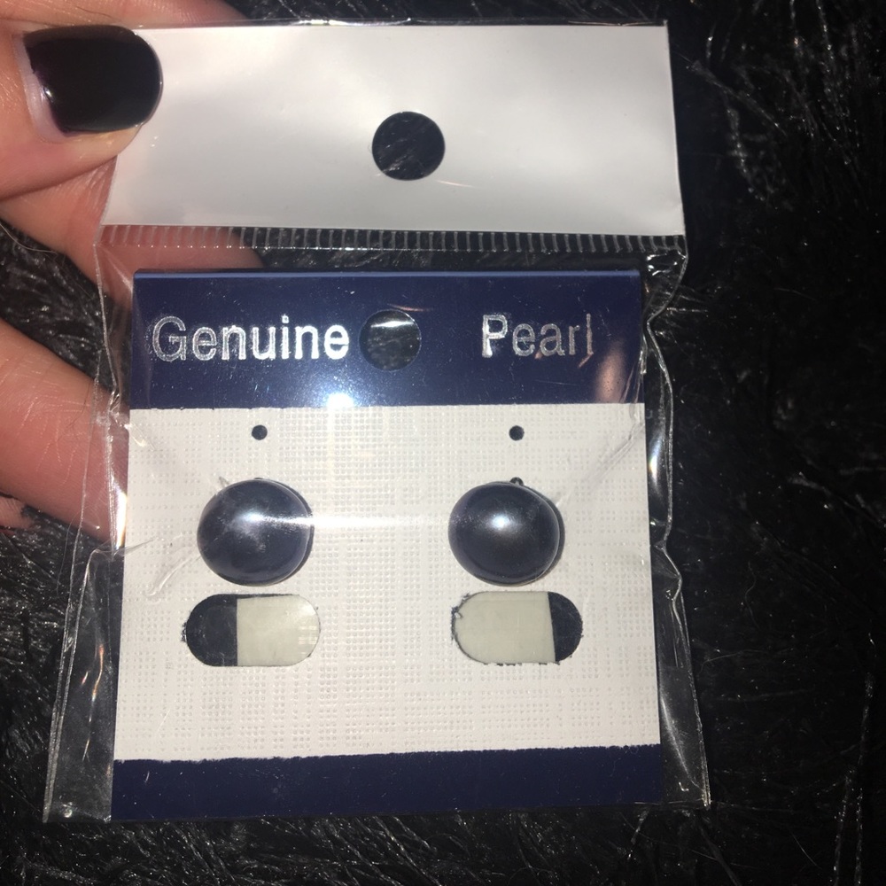 Genuine Pearl Earrings