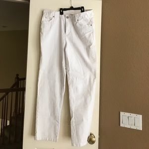 Ladies White Jeans. Size 10