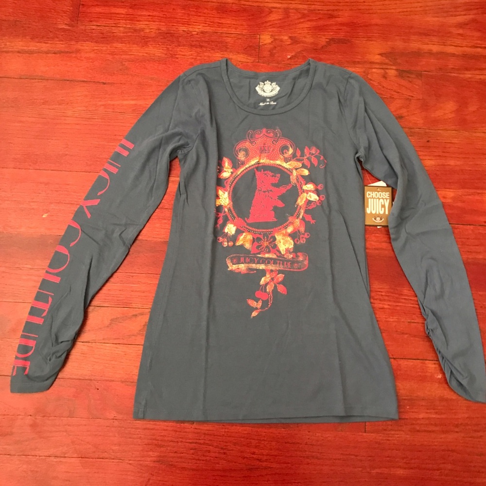 ❤️BLUE AND WHITE JUICY SHIRTS BRAND NEW❤️