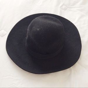 Black Wool Hat