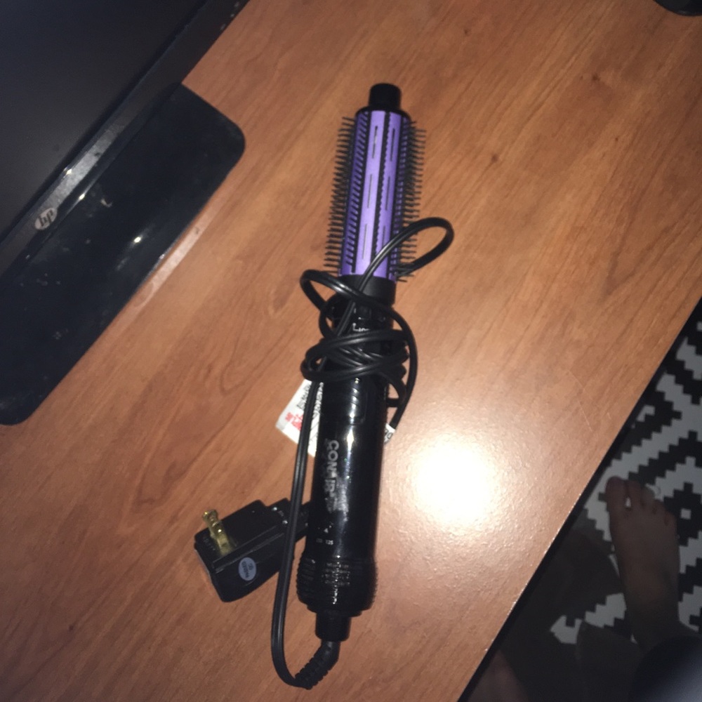 Hair dryer and straightener